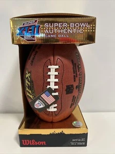 SUPER BOWL XLII (42) WILSON OFFICIAL GAME FOOTBALL - NEW IN THE BOX "THE DUKE" - Picture 1 of 7