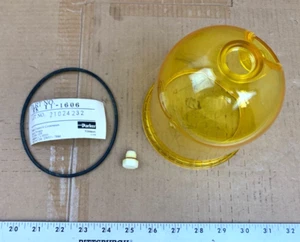 Parker Racor OEM Fuel Filter Clear Bowl Assembly p/n RK 11-1606, INCOMPLETE** - Picture 1 of 8