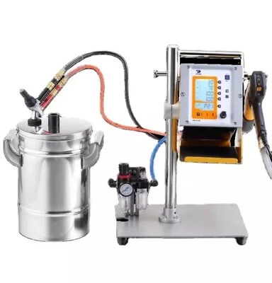 15L HQ Digital Display Powder Coating Machine Spray Gun with SS 304 Min Hopper - Image 1 of 4