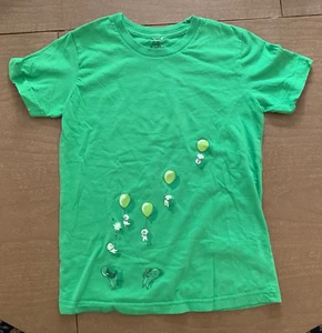 Threadless Kids T Shirt Size 12 Green Popping Balloons. - Picture 1 of 3