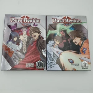 BUSO RENKIN Complete Series Uncut vol. 1+2 Box Set DVDs Anime Shonen Jump - Picture 1 of 10