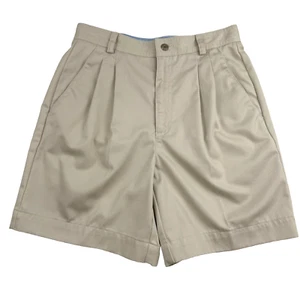 Liz Claiborne Bermuda Shorts Carefree Beige Stain Resistant Size 6 Petite - NEW - Picture 1 of 11