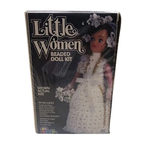 Vintage Little Women Beaded Doll Kit Bride No.1330 T.N.L. Crafts New Sealed - Picture 1 of 4