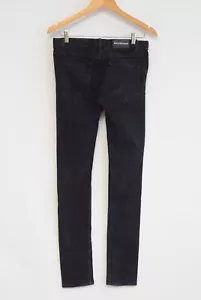 Balenciaga Women's Black Stretch Skinny Denim Jeans Size 26 Made in Italy - Picture 1 of 15