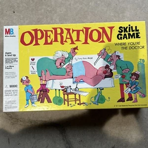 VINTAGE MILTON BRADLEY 1965 OPERATION SKILL GAME In Box - Picture 1 of 3