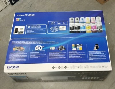 Epson EcoTank Photo ET-8550 SuperTank Large Format Printer ⭐New⭐ In Stock ⭐  - Image 1 of 3