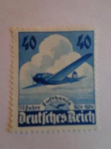 German Deutsches Reich Full set 1936 Henkel Airplane   NG - Picture 1 of 1