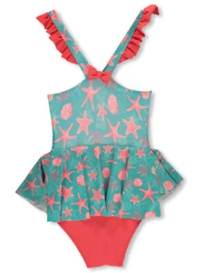 Pink Platinum Girls' 1-Piece Swimsuit - Picture 1 of 8