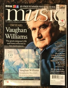 BBC Music Magazine May 2022 with CD- Vaughan Williams - Picture 1 of 2