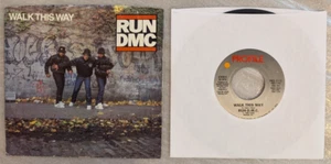 Run-DMC Walk This Way Profile 5112 1986 NM RAP ROCK PIC SLEEVE PROMO - Picture 1 of 2