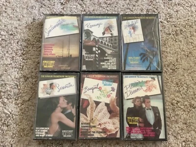 6 Cassettes LONDON PROMENADE ORCHESTRA Worlds Most Beautiful Music Melodies NEW - Image 1 of 4