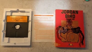 Jordan vs Bird one on one Commodore 64 128 5.25" diskette with Manual And Box. - Picture 1 of 3