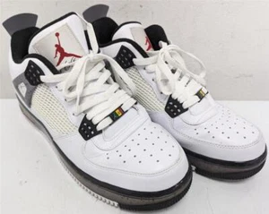 NIKE AIR JORDAN FUSION 4, UK10 US11 EU45, WHITE CEMENT, 364342 162 - Picture 1 of 15