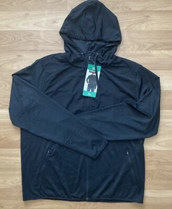 Kirkland Signature Men’s Mixed Media Jacket Size XL Black - Picture 1 of 9