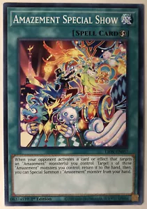 Yugioh Fulmine Overdrive LIOV-EN057 Stupore Spettacolo Speciale Comune NM/M - Foto 1 di 1