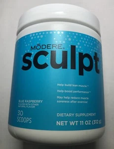 Modere Sculpt Blue Raspberry | Build Lean Muscle | 30 Scoops | NEW AND SEALED. - Picture 1 of 4