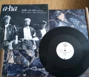 A-ha - Take on me (extended Version) 12” Vinyl Record Single VG Rare - Picture 1 of 3