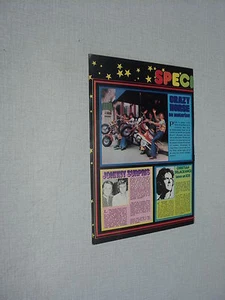 B260 CRAZY HORZE JOHNNY HALLYDAY CHRISTIANN DELAGRANGE '1973 FRENCH CLIPPING - Imagen 1 de 1