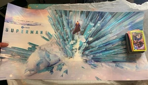 SUPERMAN 2025 DCU Fortress of Solitude Lithograph Poster Fandango Limited 1000 - Picture 1 of 4