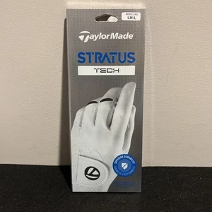 3 NEW TaylorMade Stratus Tech Gloves Men's CADET LARGE - Worn on Left Hand - Picture 1 of 10