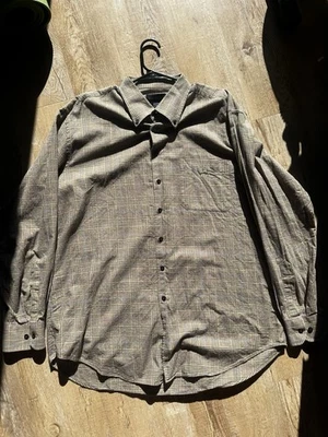 Scott Barber Men's Long Sleeve Button-Up Shirt Size XL Multicolor Plaid Cotton - Image 1 of 4