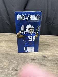 Anello d'onore Indianapolis Colts NFL 2021 Robert Mathis #98 Bobblehead - Foto 1 di 8