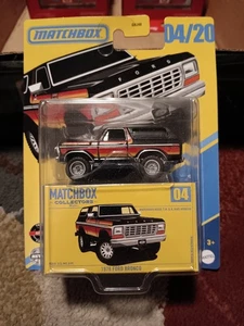👈Matchbox Collectors 1978 FORD BRONCO BLACK 4/20 NEW FREE SHIPPING - Picture 1 of 4