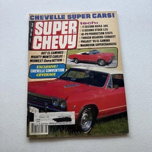 Super Chevy Magazine Volume 16 No. 5 May 1987 Vintage - Picture 1 of 18