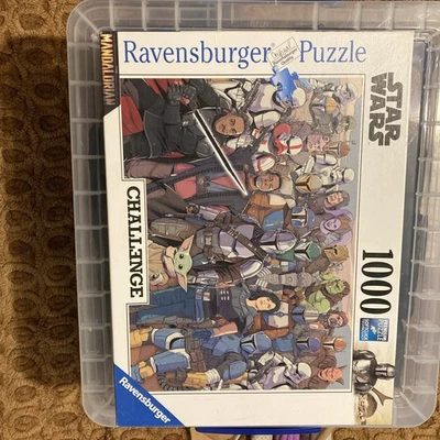 Ravensburger 1000 Piece Jigsaw Puzzle - Star Wars Mandalorian Challenge - New - Image 1 of 2