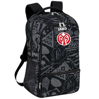 JAKO FSV Mainz 05 Rucksack Tropicana schwarz M05 Backpack Daybag ca.47x30x13cm