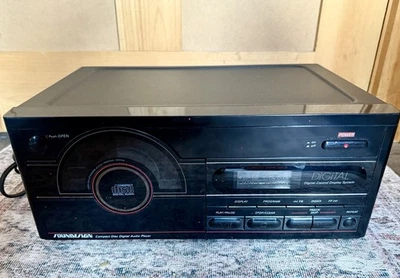 Reproductor de audio digital de disco compacto vintage Sound Design 5044 BLK Foto 1 de 4