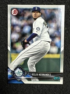 FELIX HERNANDEZ #88 2018 Bowman Baseball QTY Seattle Mariners - Picture 1 of 2