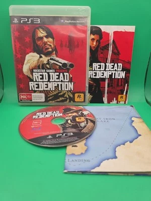 Red Dead Redemption - Sony PlayStation 3 - PS3 Game With Manual & Map - VGC - Image 1 of 3