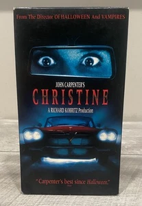 Christine VHS Video Tape John Carpenter Horror Keith Gordon Stephen King - Picture 1 of 5