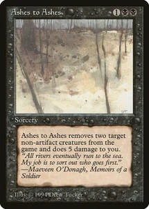 Magic The Gathering MTG ASHES TO ASHES The Dark NM Near Mint - Picture 1 of 1