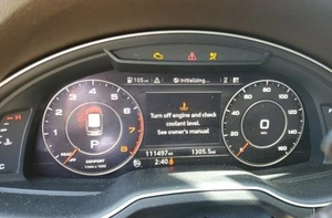 2017-2018 Q7 OE Speedometer Gauge Cluster 111K Miles Audi - Picture 1 of 4
