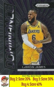 LeBron James 2023-24 Panini Prizm #3 Dominance Los Angeles Lakers 008640 - Imagen 1 de 2