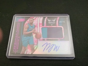 Freshman Fabric Signatures 2019 certificado camuflaje rosa PJ Washington Jr. automático/25 - Imagen 1 de 4