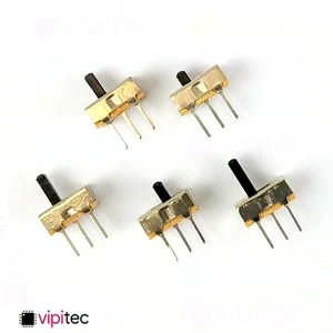 THT Schiebeschalter Auswahl | SPDT 30V 50mA Mini Micro 3-Pin 2-Pos 8,5x3,7x3,5mm - Bild 1 von 13