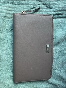 Kate Spade Akkordeon-Geldbörse taupe mit umlaufendem Reißverschluss - Bild 1 von 6