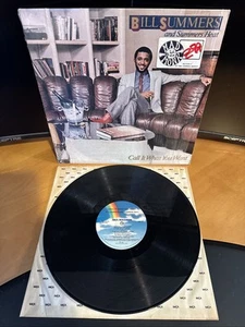 Bill Summers And Summers Heat - Call it what You Want Record Album Vinyl LP B7 - Picture 1 of 2