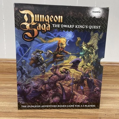 Dungeon Saga The Dwarf King’s Quest Board Game   - Image 1 of 4