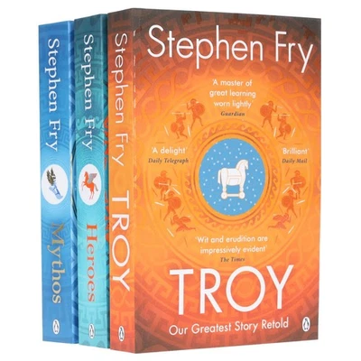 Greek Myths Series By Stephen Fry 3 Books Collection Set - Fiction - Paperback - Image 1 of 4