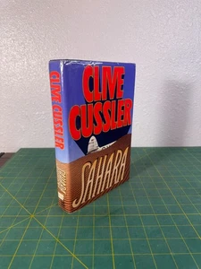 SAHARA Clive Cussler signiert 1./1. Auflage Hardcover HC Buch Dirk Pitt - Bild 1 von 17