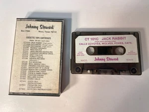Johnny Stewart Wildlife Game Call Cassette Tape CT-101C Jackrabbit - Predators - Picture 1 of 6