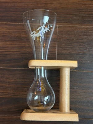 Бельгийское пивное стекло Pauwel Kwak с деревянной подставкой - Изображение 1 из 2