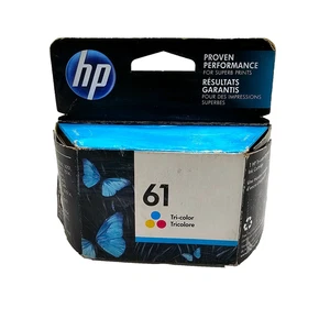 Tinta tricolor original HP 61 Deskjet 1000, 1010, 1050, 1510, 2050 EXP 2/21 - Imagen 1 de 3