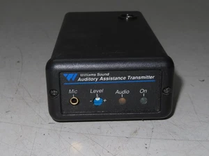 WILLIAM SOUND T18 PERSONAL PA TRANSMITTER CNMT18 ** MISSING FACE ** - Picture 1 of 3
