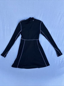 Nike Olivia Kim NRG Tennis Sport schwarz Performance Sportkleid Gr. Small - Bild 1 von 8