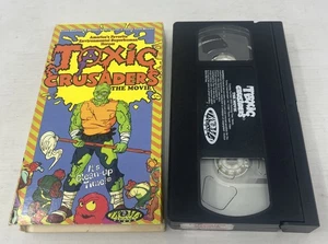 Toxic Crusaders The Movie VHS **RARE* Troma Team, Lloyd Kaufman - Picture 1 of 3